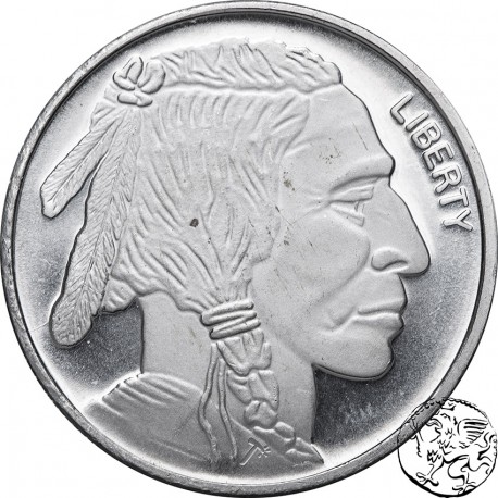 USA, uncja srebra , Bizon