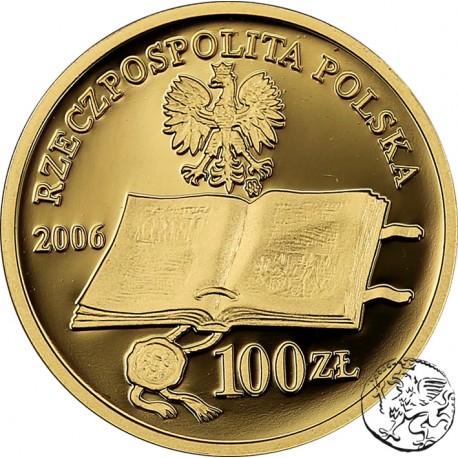 Polska, III RP, 100 złotych, 2006, Statu Łaskiego