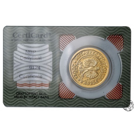 Polska, III RP, 200 złotych, 2008, Orzeł Bielik