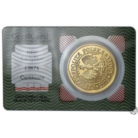 Polska, III RP, 500 złotych, 2007, Orzeł Bielik, uncja złota
