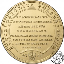 Polska, 500 złotych, 2013, Wacław II Czeski