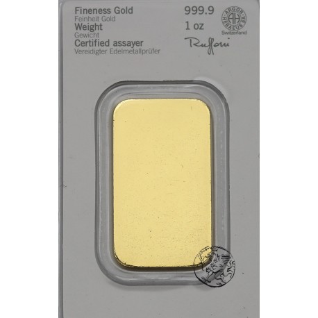 Kanada, Sztabka złota 1 oz