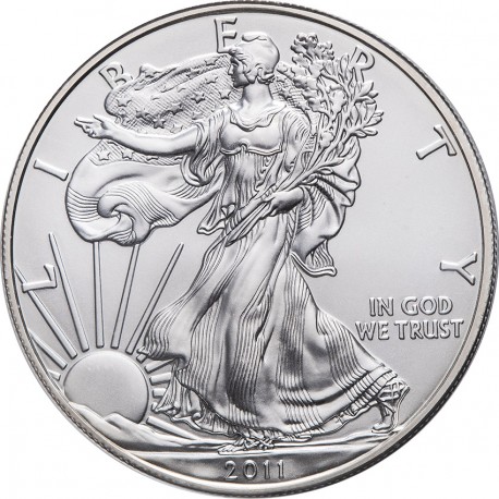 USA, dolar, American Eagle, uncja srebra