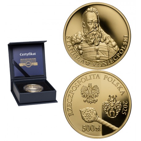 III RP, 500 złotych, 2025, Stanisław Koniecpolski