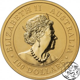 Australia, 100 dolar&oacute;w, 2011,  Kangur, uncja złota