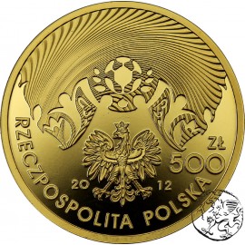 III RP, 500 złotych, 2012, Euro, UEFA