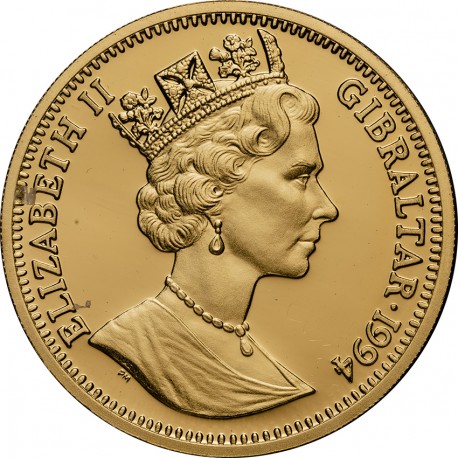 Wielka Brytania, Gibraltar, 1/2 crown, 1994, Squadron 202