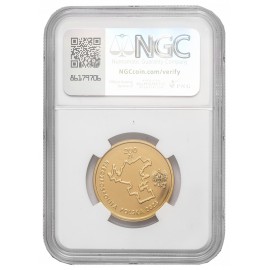 III RP, 200 złotych, 2023, 80. rocznica powstania w getcie, NGC PF 70