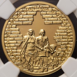 III RP, 200 złotych, 2023, 80. rocznica powstania w getcie, NGC PF 70