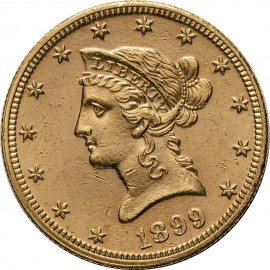USA, 10 dolarów, 1899