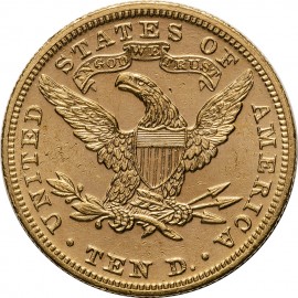 USA, 10 dolar&oacute;w, 1899