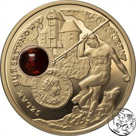 Niue, 5 dolarów, 2008, Szlak Bursztynowy, Gdańsk