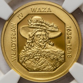 Polska, III RP, 100 złotych, 1999, Władysław IV Waza, NGC PF 70