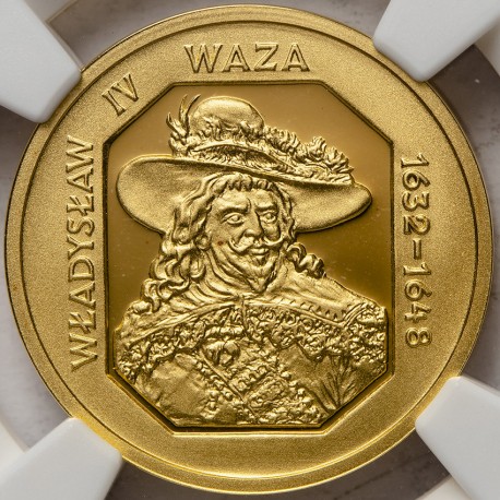 Polska, III RP, 100 złotych, 1999, Władysław IV Waza, NGC PF 70
