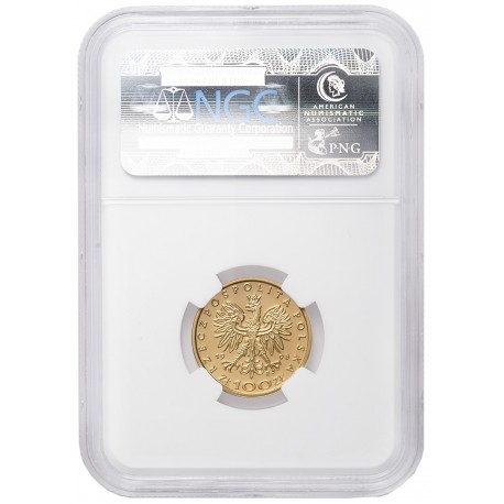 Polska, III RP, 100 złotych, 1998, Zygmunt III Waza, NGC PF 69