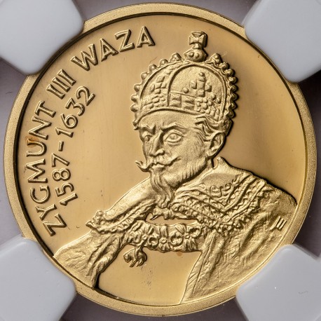 Polska, III RP, 100 złotych, 1998, Zygmunt III Waza, NGC PF 69