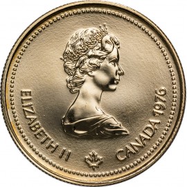 Kanada, 100 Dolar&oacute;w, 1976, Olimpiada