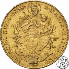 Węgry, dukat, 1838, Ferdynand I, Kremnica