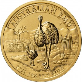 Australia, 100 dolarów,  Emu, 2023, uncja złota