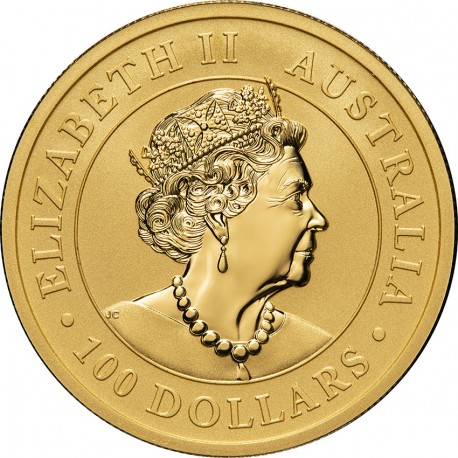 Australia, 100 dolarów,  Emu, 2023, uncja złota