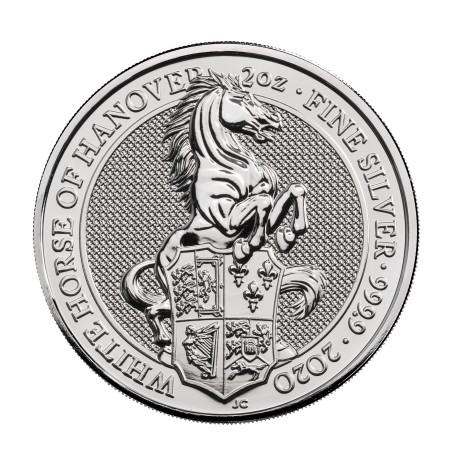 Wielka Brytania, 5 funtów, rózne wizerunki, 2 x uncja srebra