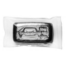 Sztabka srebra, 100 gram Ag 999