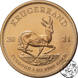 RPA, krugerrand, 2021, uncja złota