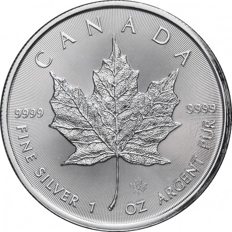 Kanada, uncja srebra