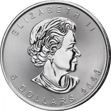 Kanada, uncja srebra