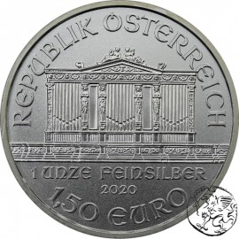 Austria, uncja srebra, pakiet 100 sztuk, Filharmonik