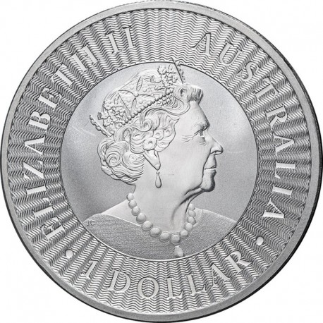 Australia, dolar, Kangur, uncja srebra