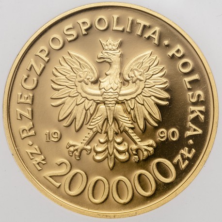 Polska, III RP, 500 złotych, 2009, Orzeł Bielik
