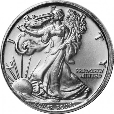 USA, Liberty, uncja srebra, 31,1 g Ag 999