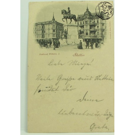 187 Stettin (Szczecin) - Gazeta PIONOWA 1901