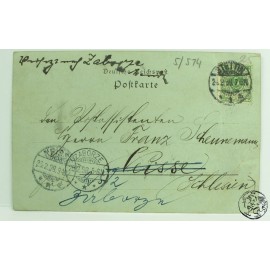 191 Stettin (Szczecin) - 2 widoki, 1898 rok