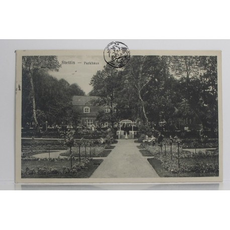 253 Stettin (Szczecin) - Partie in den Anlagen, 1909