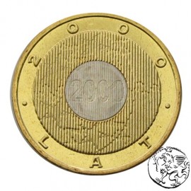 III RP, 2 złote, rok 2000