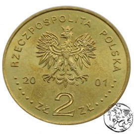 III RP, 2 złote, 2001, Kardynał Stefan Wyszyński