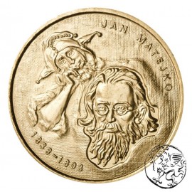 III RP, 2 złote, 2002, Jan Matejko