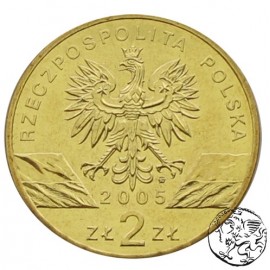 III RP, 2 złote, 2005, Puchacz