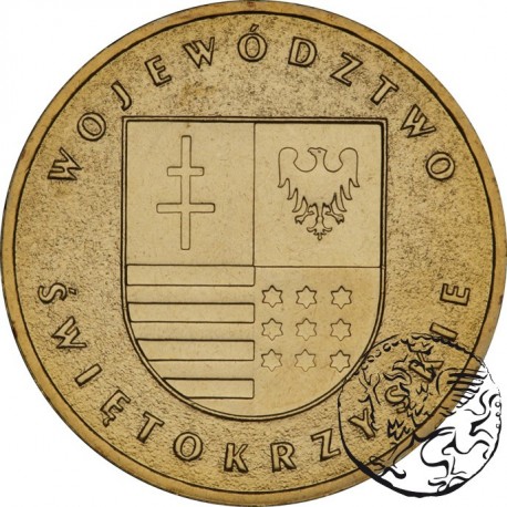 III RP, 2 złote, 2005, Województwo Świętokrzyskie