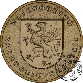 III RP, 2 złote, 2005, Województwo Zachodniopomorskie