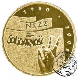 III RP, 2 złote, 2005, 25 lat Solidarności