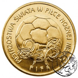 III RP, 2 złote, 2006, MŚ w piłce nożnej Niemcy