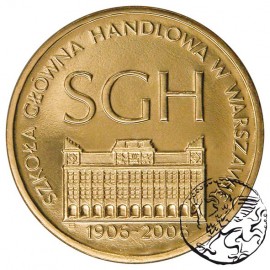 III RP, 2 złote, 2006, Szkoła Główna Handlowa