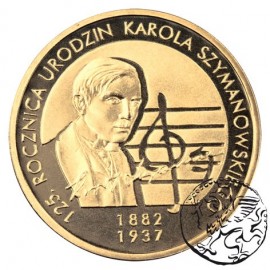 III RP, 2 złote, 2007, Karol Szymanowski