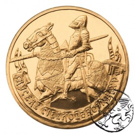 III RP, 2 złote, 2007, Rycerz ciężkozbrojny