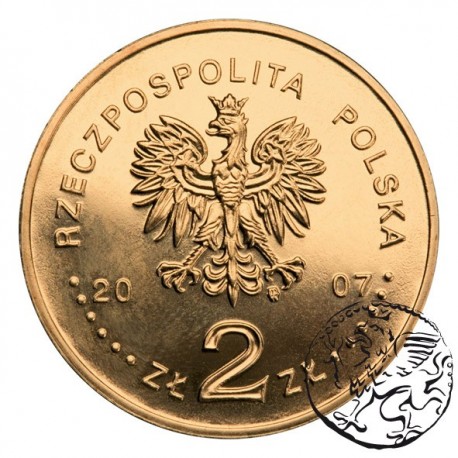 III RP, 2 złote, 2007, Arctowski, Dobrowolski