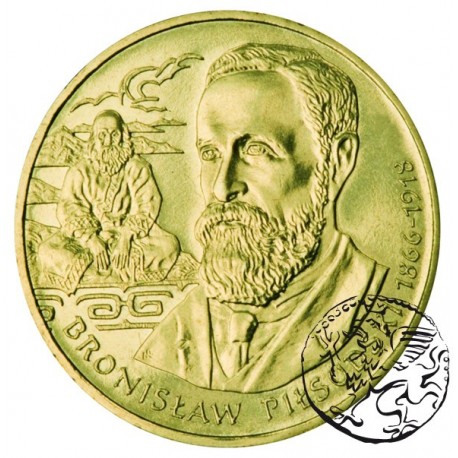III RP, 2 złote, 2008, Bronisław Piłsudski