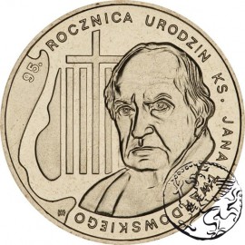 III RP, 2 złote, 2010, ks. Jan Twardowski